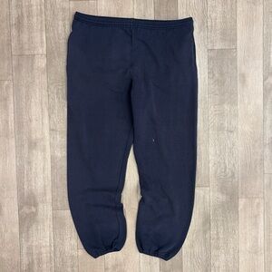 Navy Blue Russell Athletic Jogger Pants